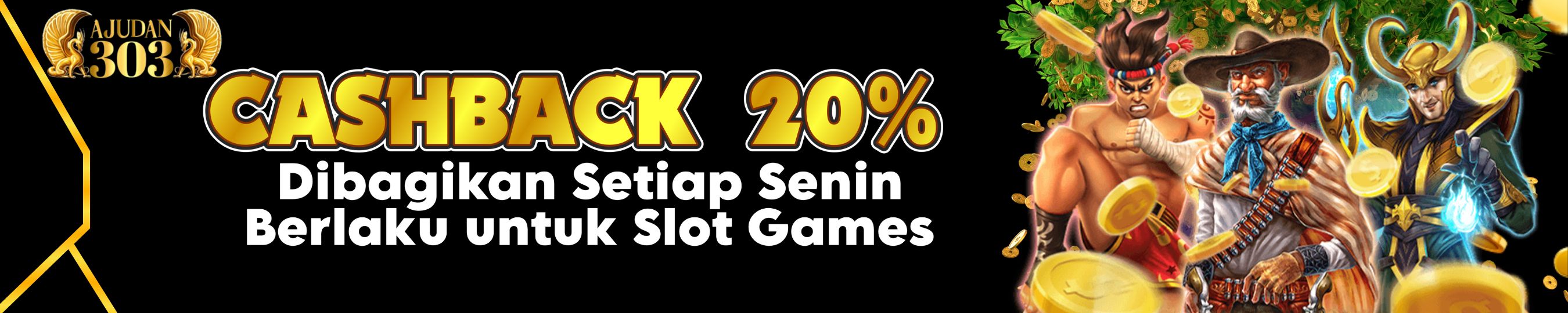 Promo Cashback Mingguan AJUDAN303 - Pengembalian dana (rollingan) setiap minggu sebagai bentuk apresiasi bagi member setia.